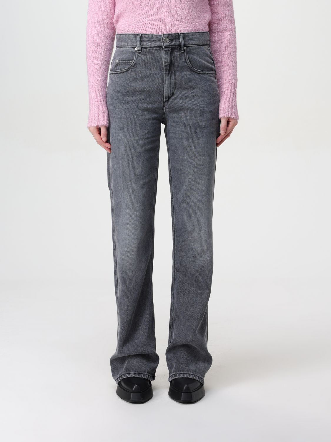 デニム・ジーパン ISABEL MARANT Woman Jeans Grey PA0002FDB1H07I 02LY