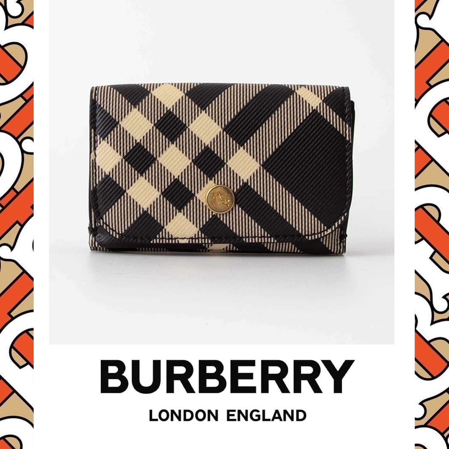 ★ BURBURRY ★ COMPACT WALLET ミニ財布