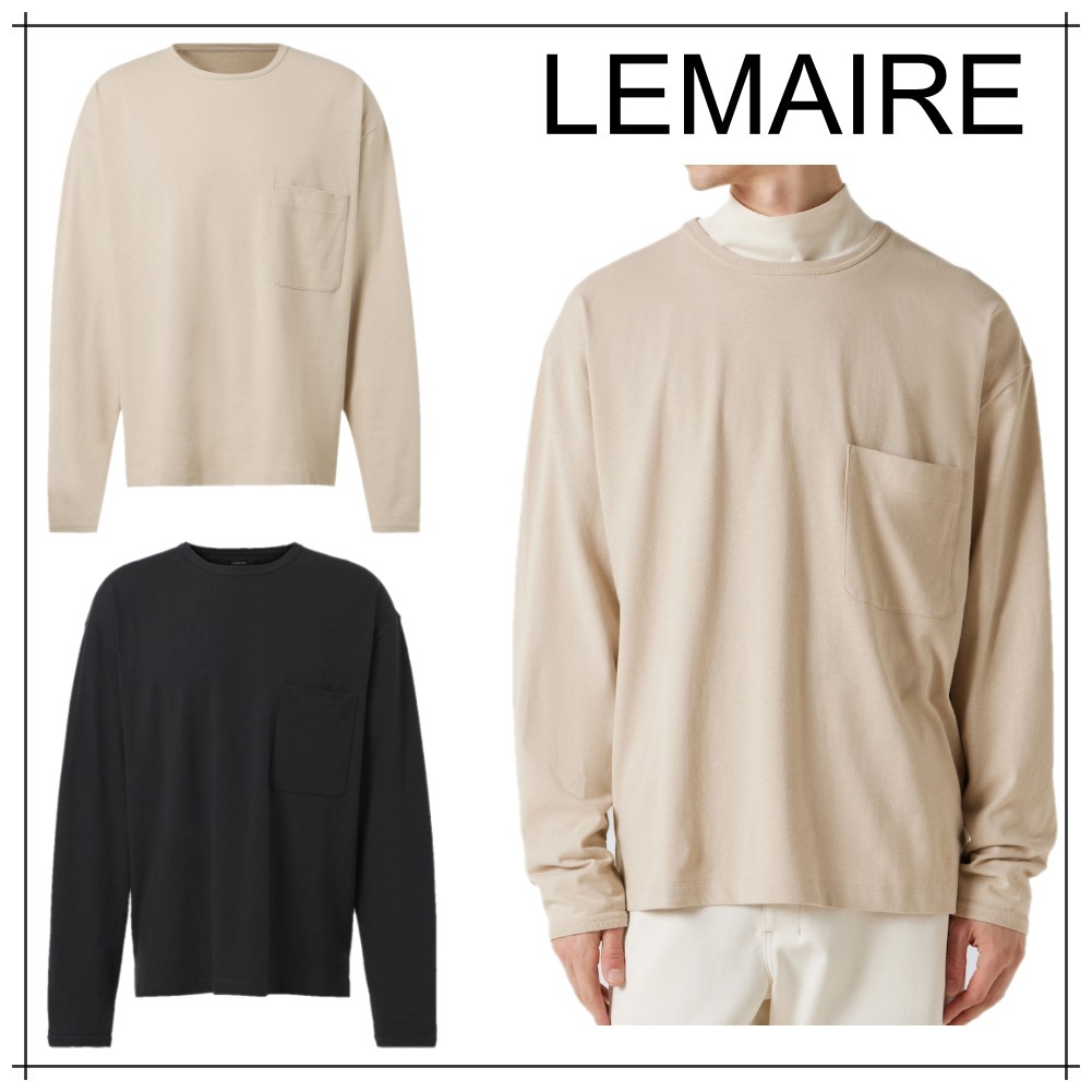 LEMAIRE / コットンリネンジャージーTシャツ