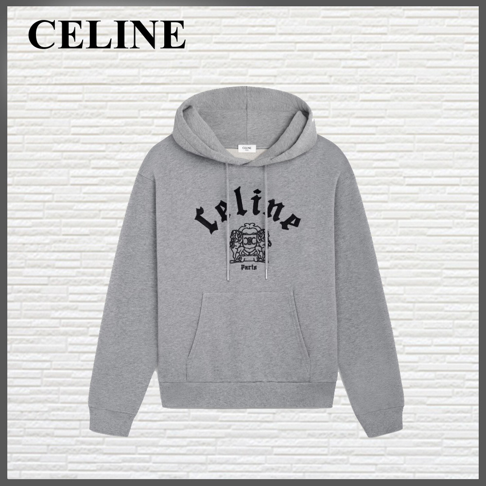 CELINE BLASON ルーズ フーディー コットンフリース