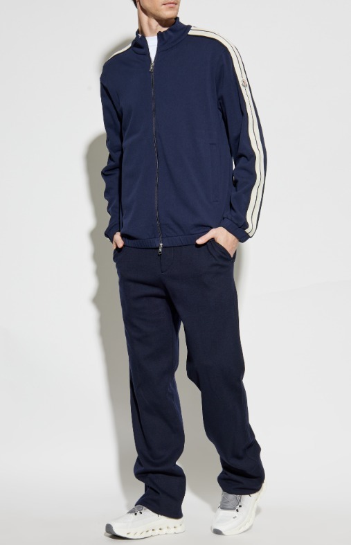 着回しできる 大人カジュアル《MONCLER》スウェットカーディガン