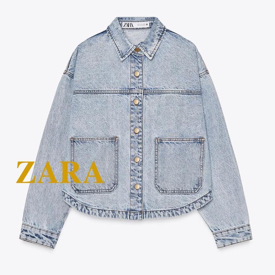 ☆ドイツ発*ZARA*新作*デニムジャケット/P-LIGHT BLUE☆