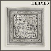 NEWカシシル【HERMES】〈アマゾンの祭典〉 バンダナショール140