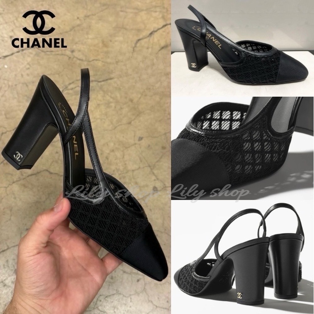 【リュクスな抜け感を演出】CHANEL スリングバック