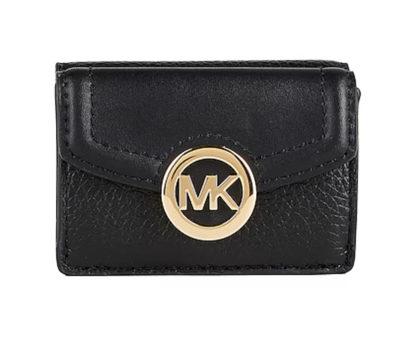《MICHAEL KORS》ロゴ レザー 三つ折り財布