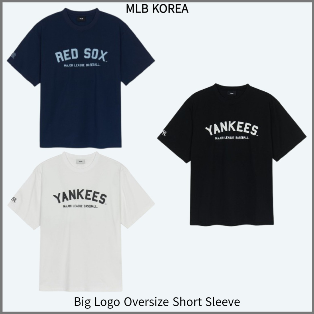 MLB■Big Logo Oversize Short Sleeve★送料込