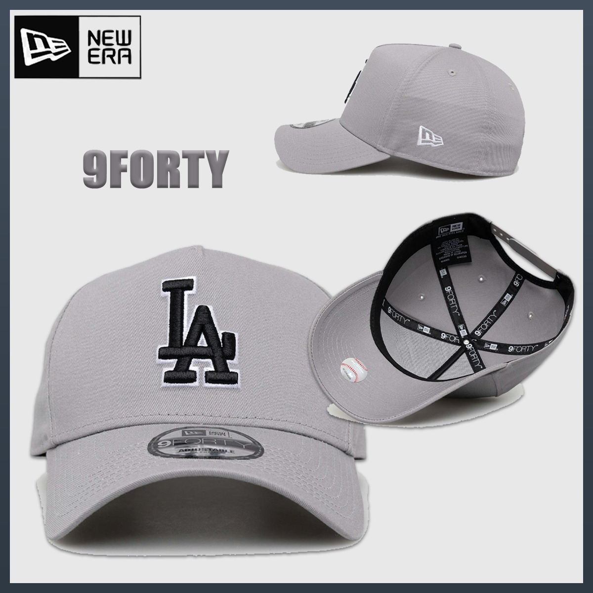 限定品★NEW ERA★9FORTY A-Frame ドジャース キャップ 帽子