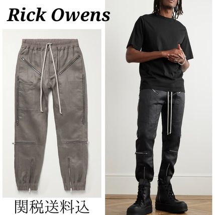 【RICK OWENS】リックオウエンス デニムパンツ グレー グレー（灰色）系 RICK OWENS(リックオウエンス) パンツ