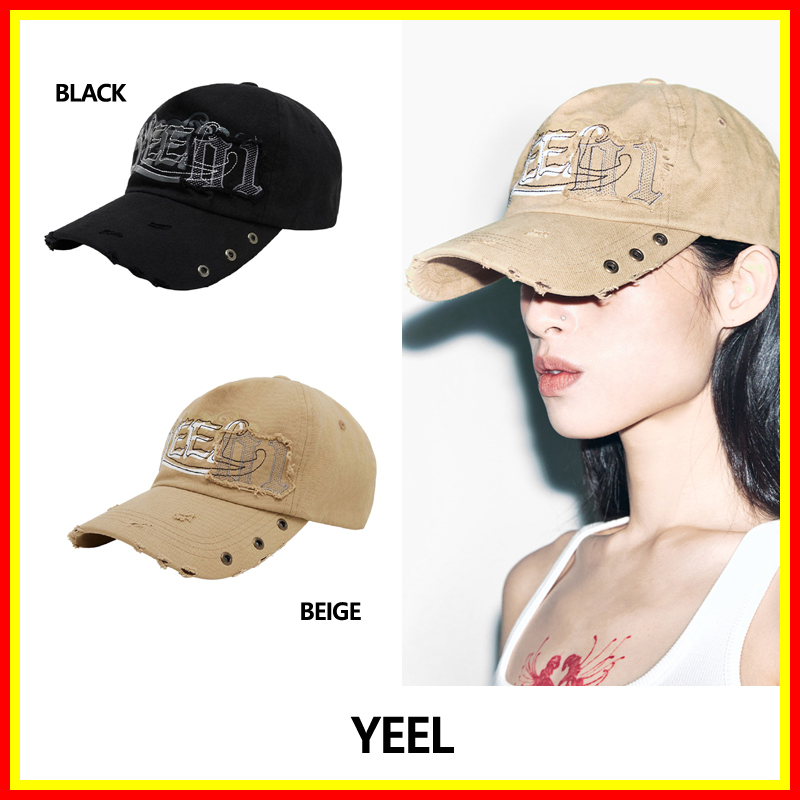 [YEEL] DESTROYED VINTAGE BALL CAP /追跡付