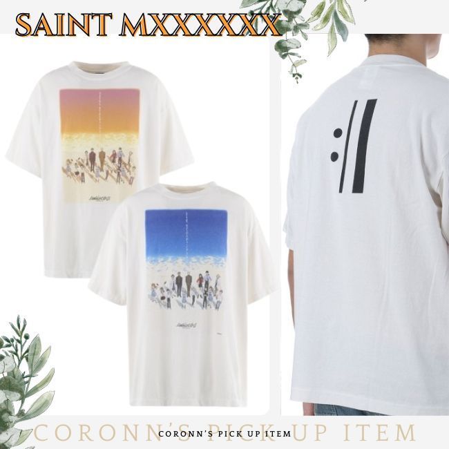 常田大希愛用BRAND《SAINT MXXXXXX》エヴァンゲリヲン コラボTEE