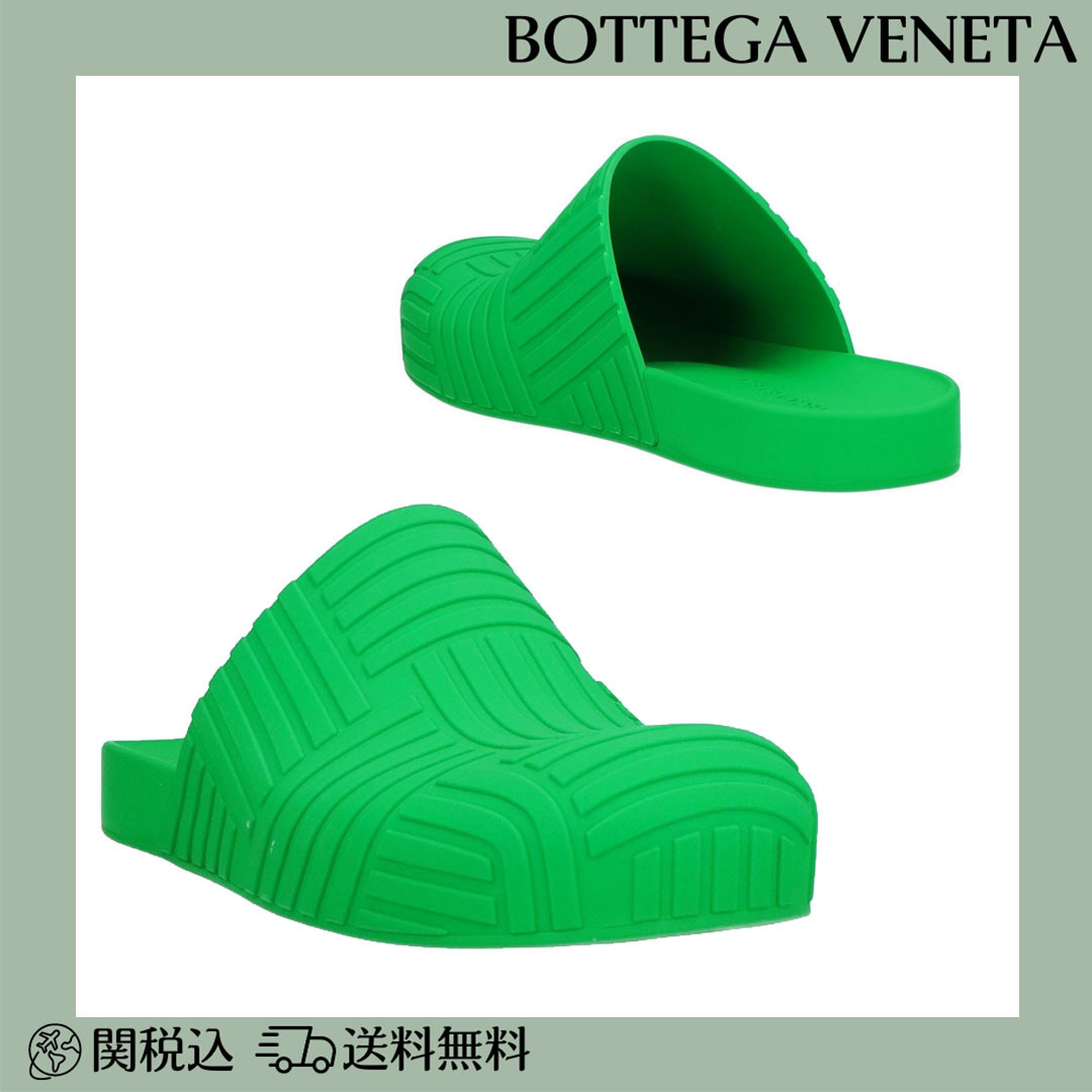 ミュール&サボサンダル【BOTTEGA VENETA】関税込送料無料 ラバー