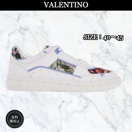 【VALENTINO】ロートップ フリードッツ スニーカー