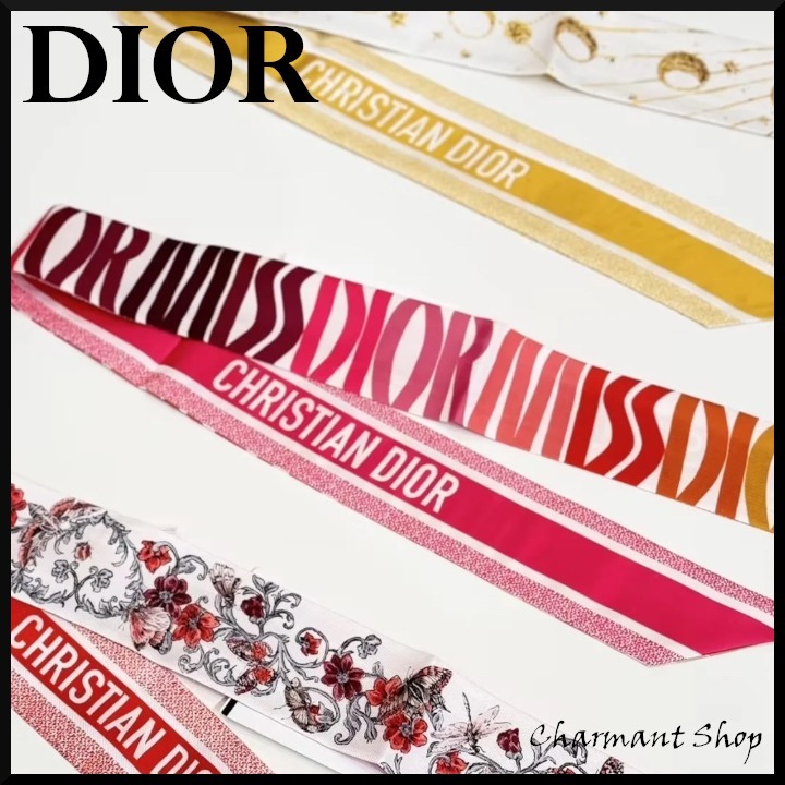 【DIOR】Miss Dior Allover ミッツァ スカーフ