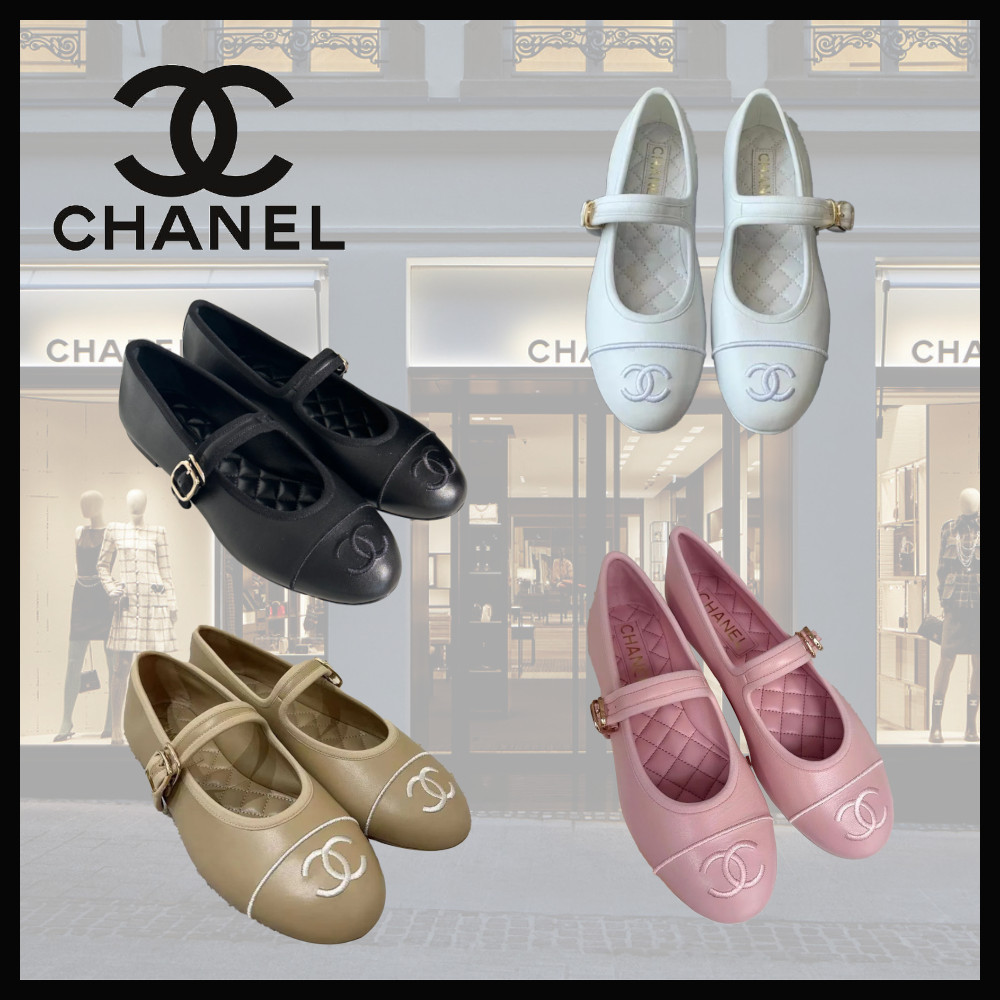 大人気！【シンプルでエレガント♥】CHANELメリージェーン