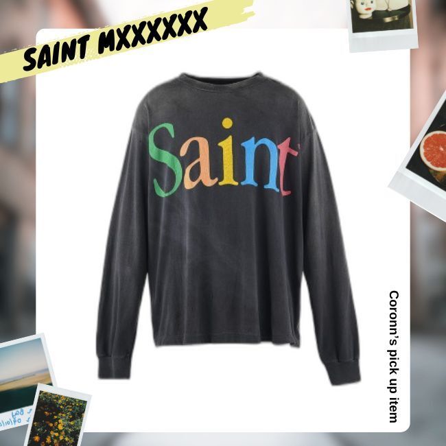 常田大希愛用BRAND《SAINT MXXXXXX》人気★虹色SAINT PRINT TEE.