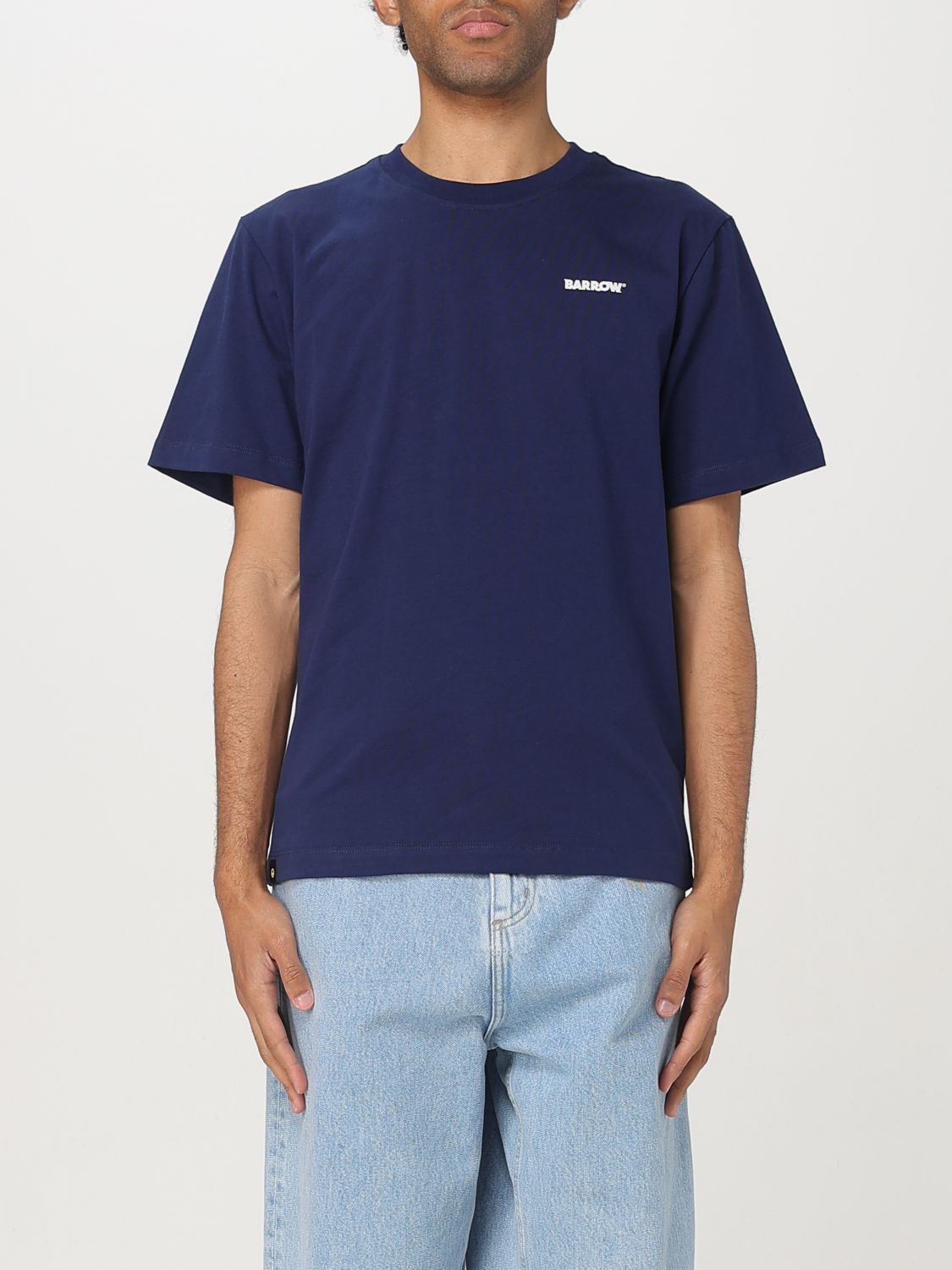 Tシャツ・カットソー BARROW Men T-shirt Blue S5BWUATH084 BW033