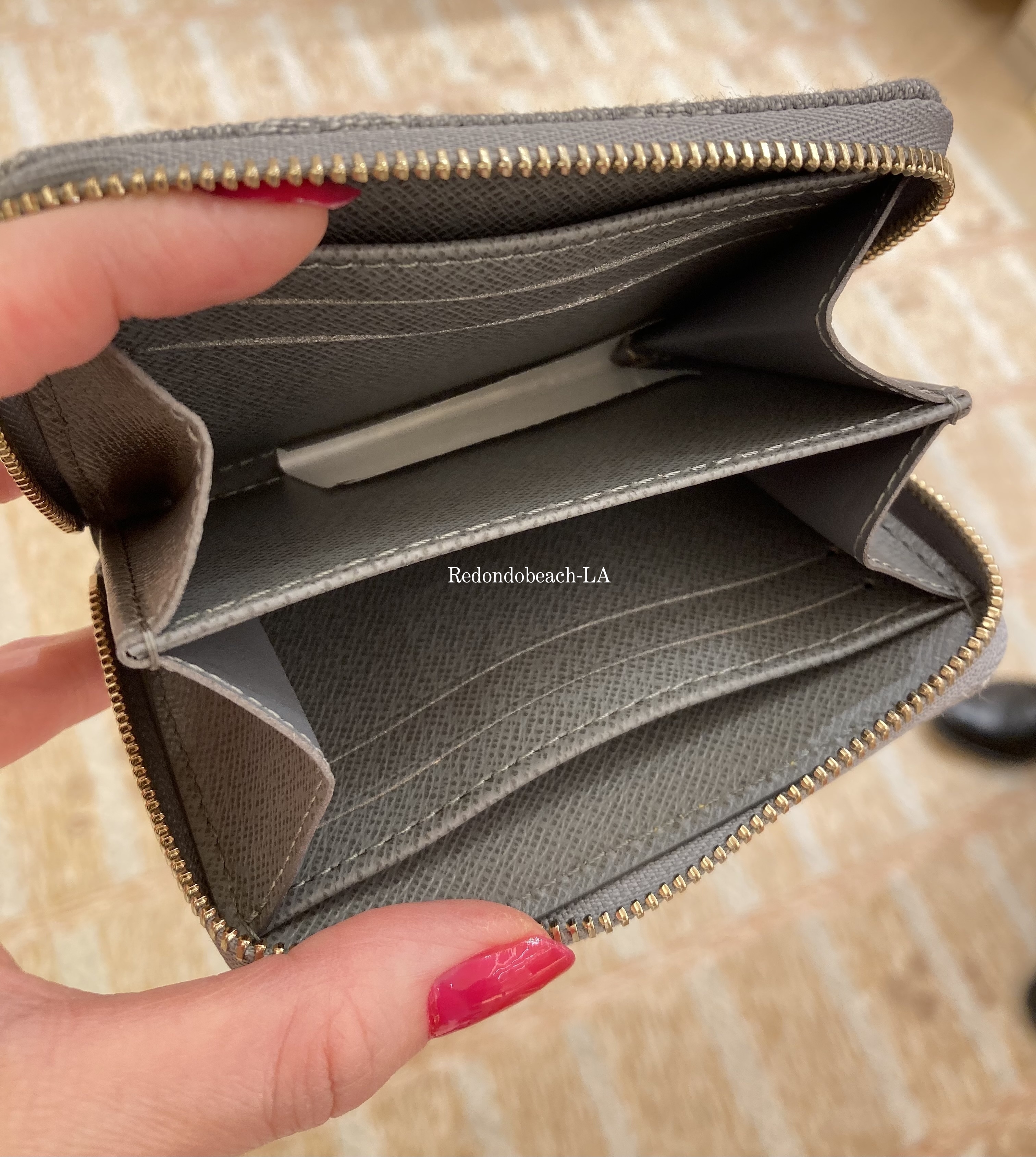 【希少★ウォッシュドグレー】LOUIS VUITTON★Zippyコインケース 限定☆ウォッシュドグレー】LOUIS VUITTON☆Zippyコインケース