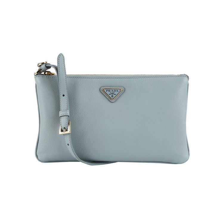 PRADA レザー ポーチ