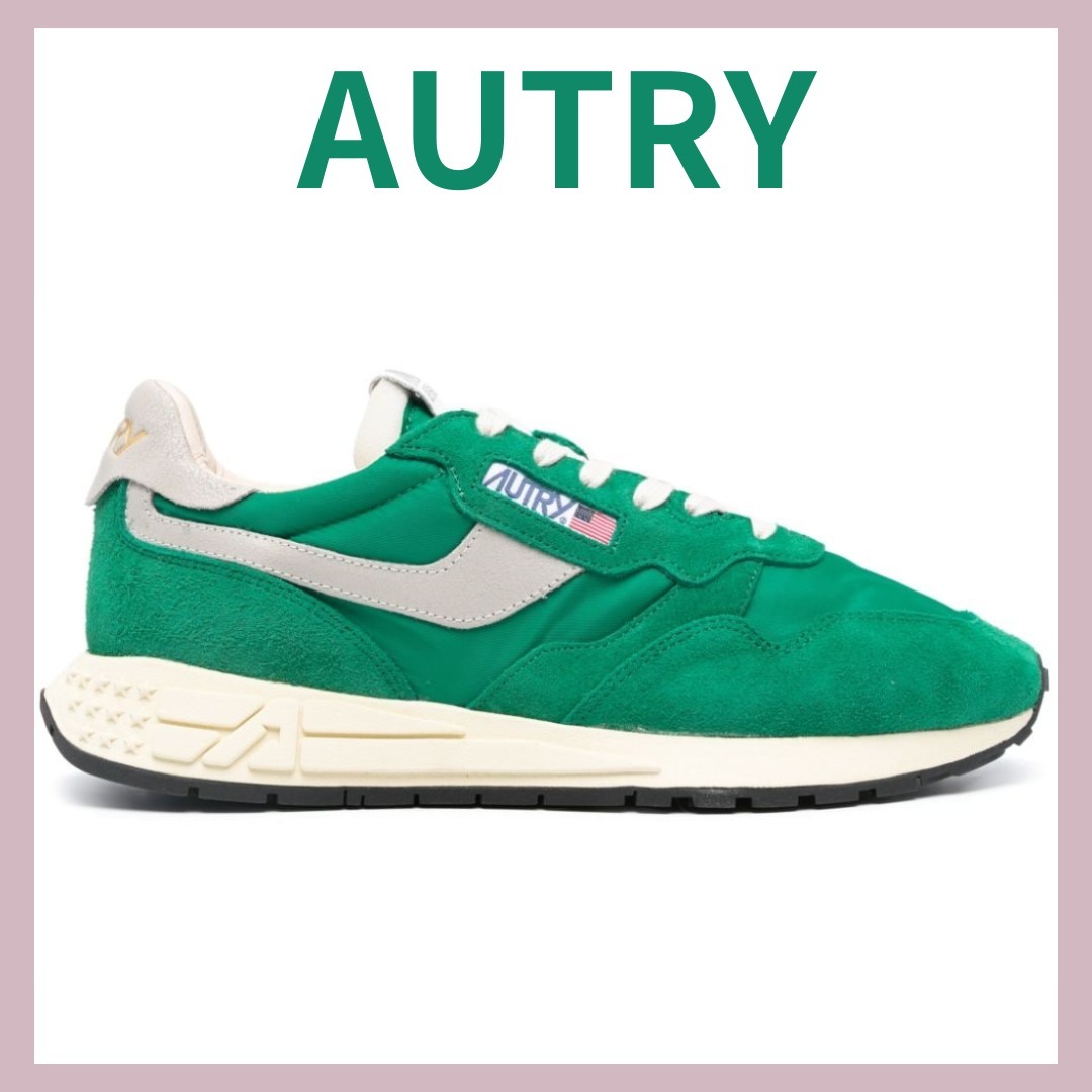 AUTRY グリーンスニーカー