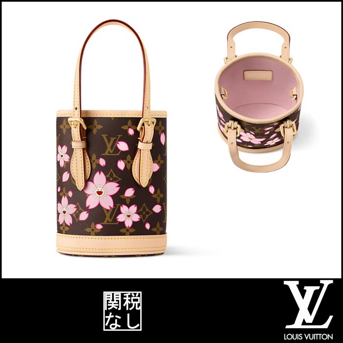【ルイヴィトン】 LV × TM ナノ・バケット 13 x 17 x 9 cm