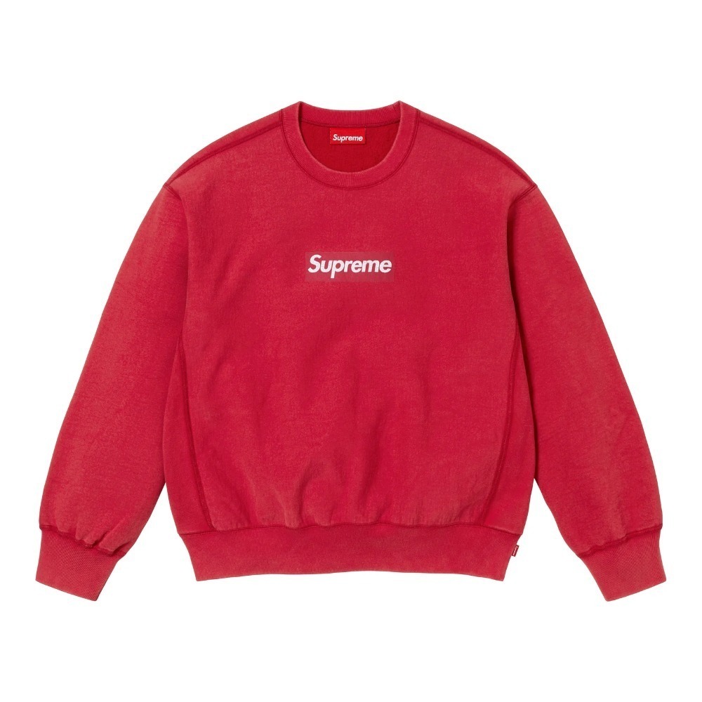 シュプリーム SUPREME REVRSE WEAVE BOX LOGO PULLOVER SWEAT