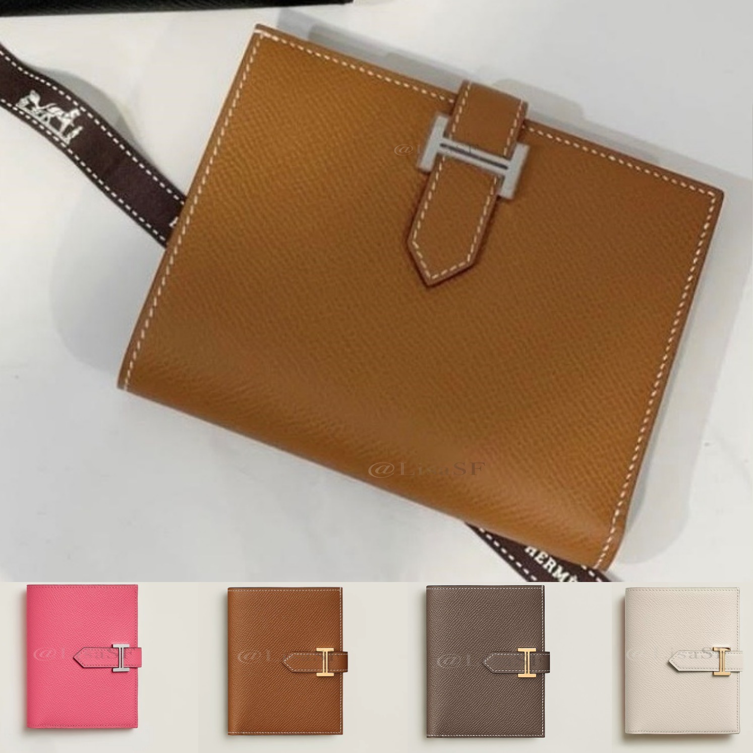 【直営店特別価格】HERMES 《ベアン》コンパクトウォレット