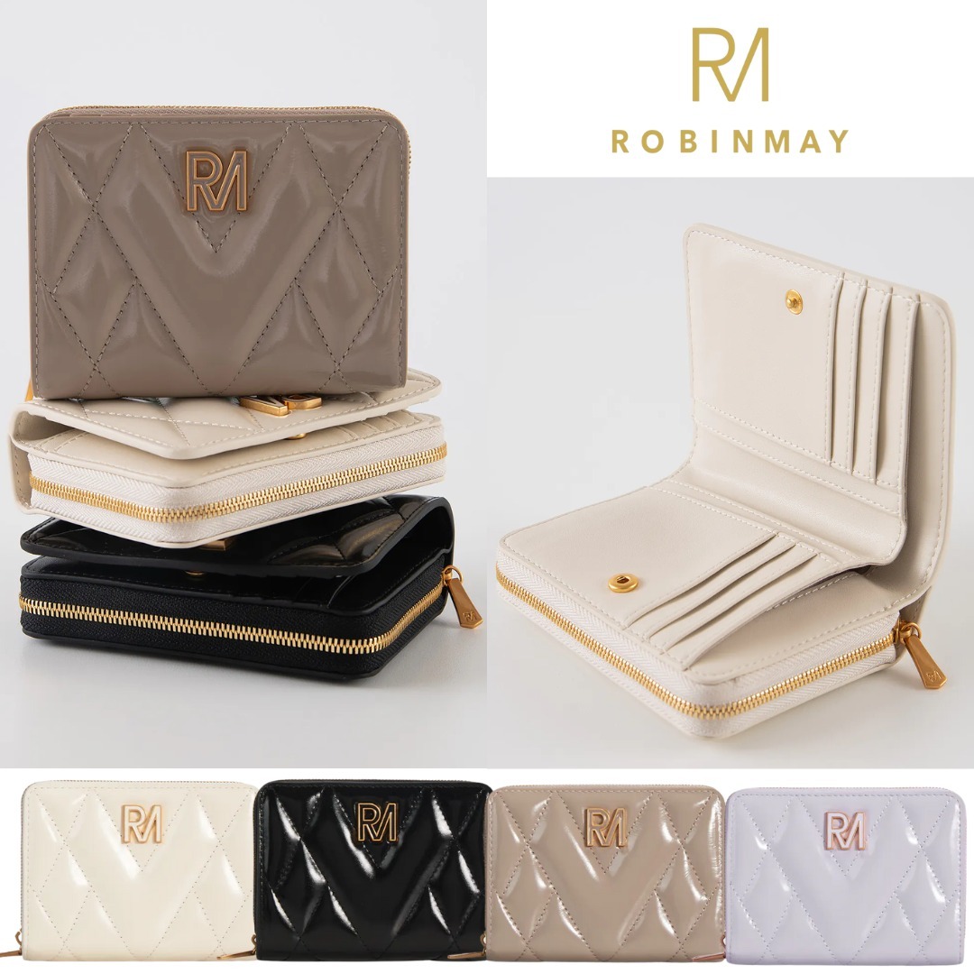 台湾 ROBINMAY ハート レザー ショートウォレット TL017