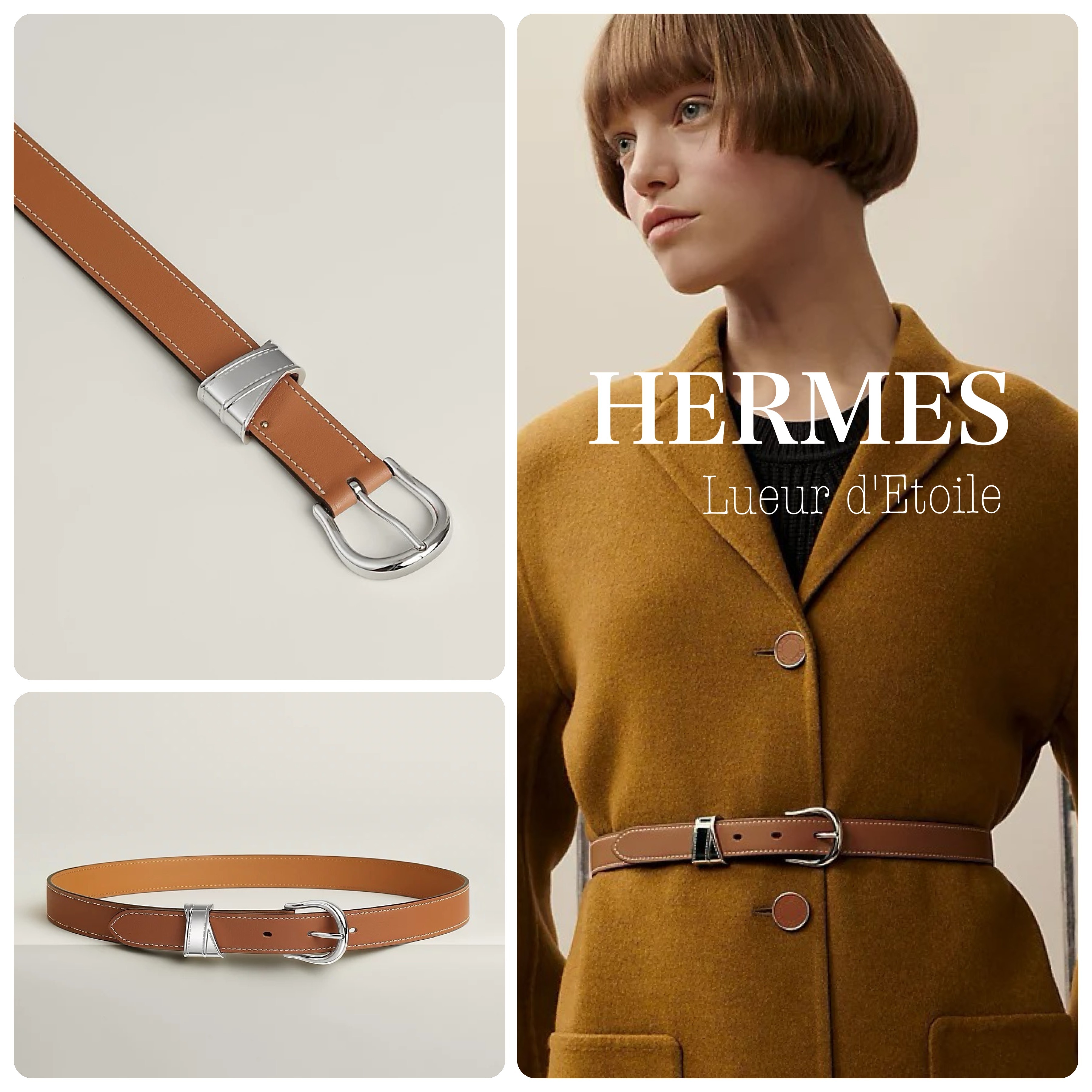 【25ss★】HERMES Ceinture Ecuyere 24 ベルト