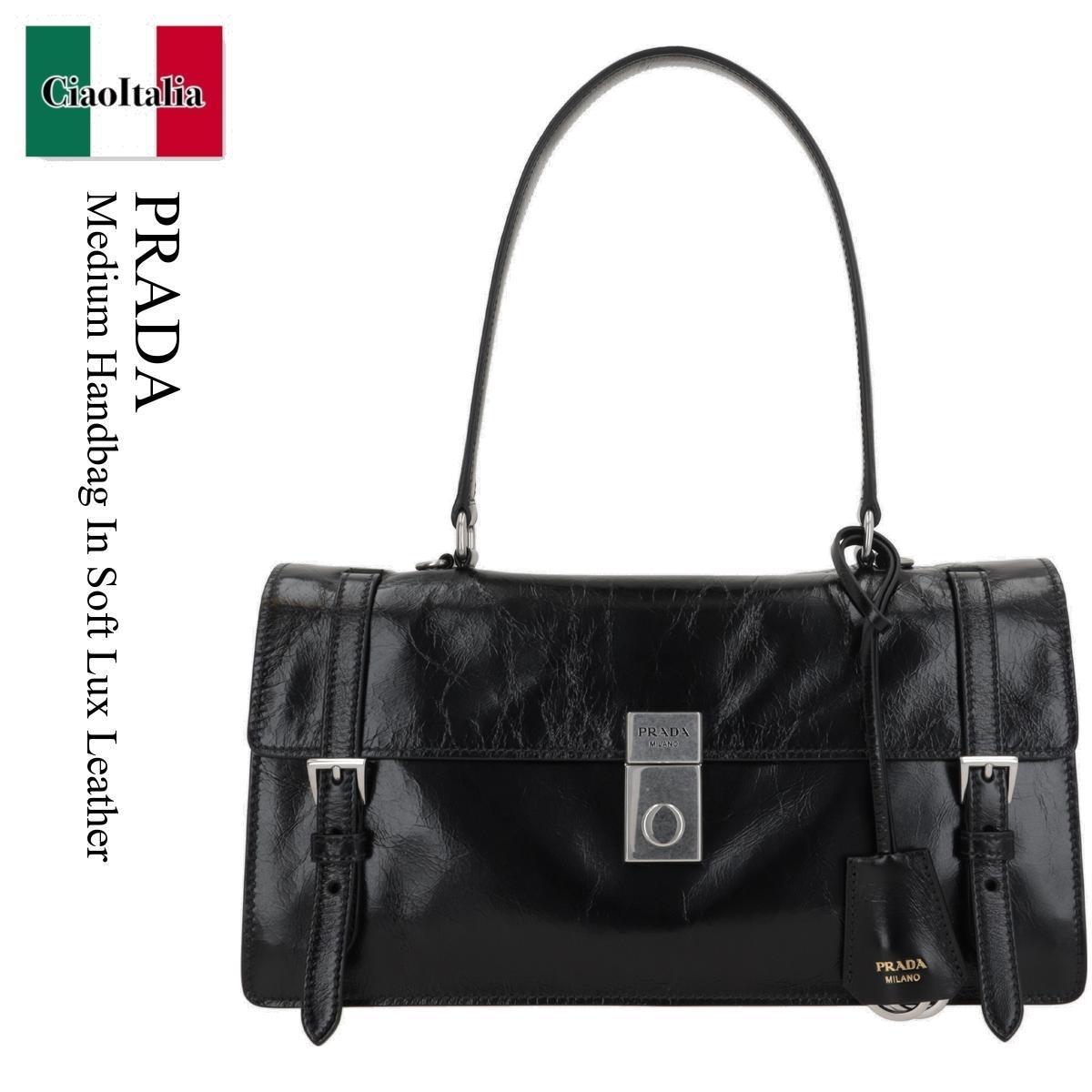 ハンドバッグ Prada Medium Handbag In Soft Lux Leather