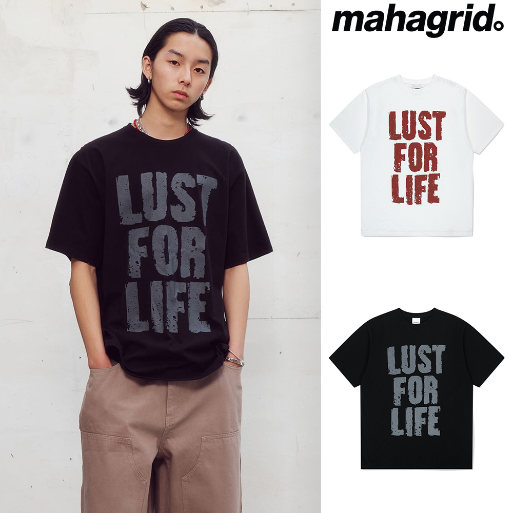【mahagrid】25SS★ LUST FOR LIFE TEE