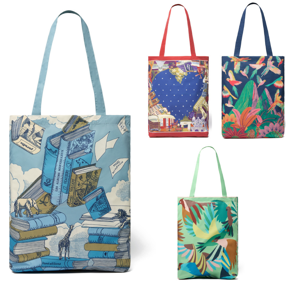 ショッピングバッグ SHOPPER トート マルシェバッグ 40×35cm