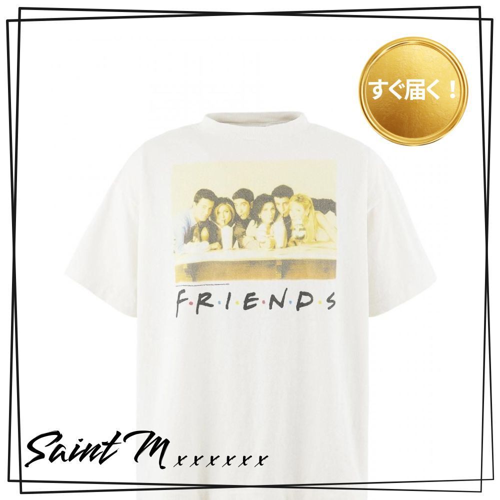 すぐ届く！ SAINT Mxxxxxx FRIENDS SS TEE コラボT ホワイト