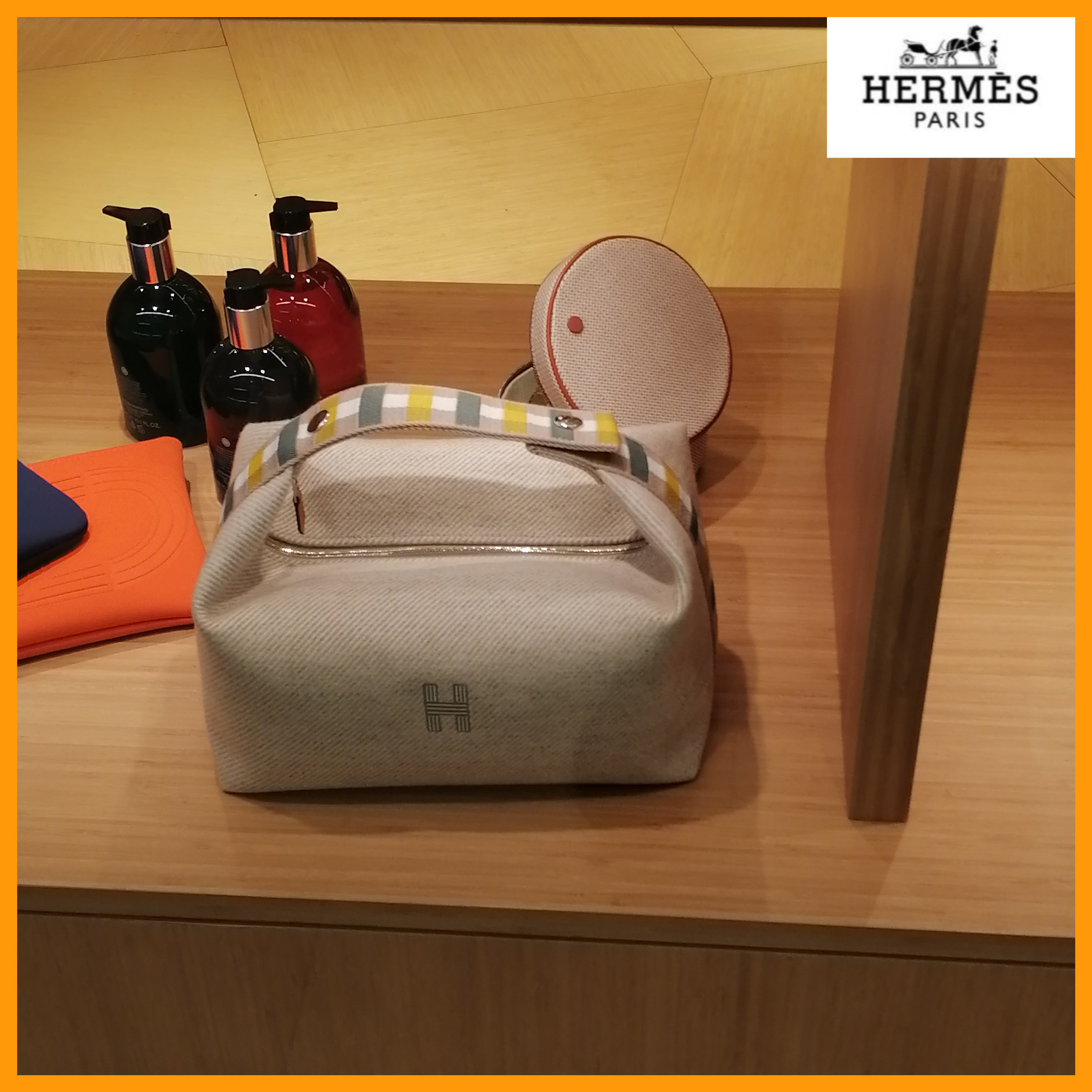 ◆HERMES◆ エルメス ハンドバッグ BRIDE A BRAC GM ポーチ