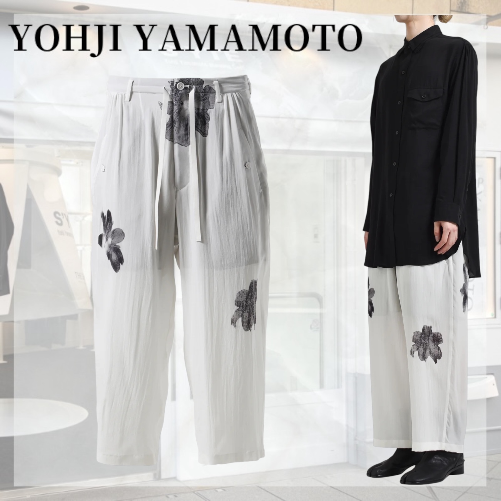 YOHJI YAMAMOTO♡ HP-P90-822-1S25 / WHT
