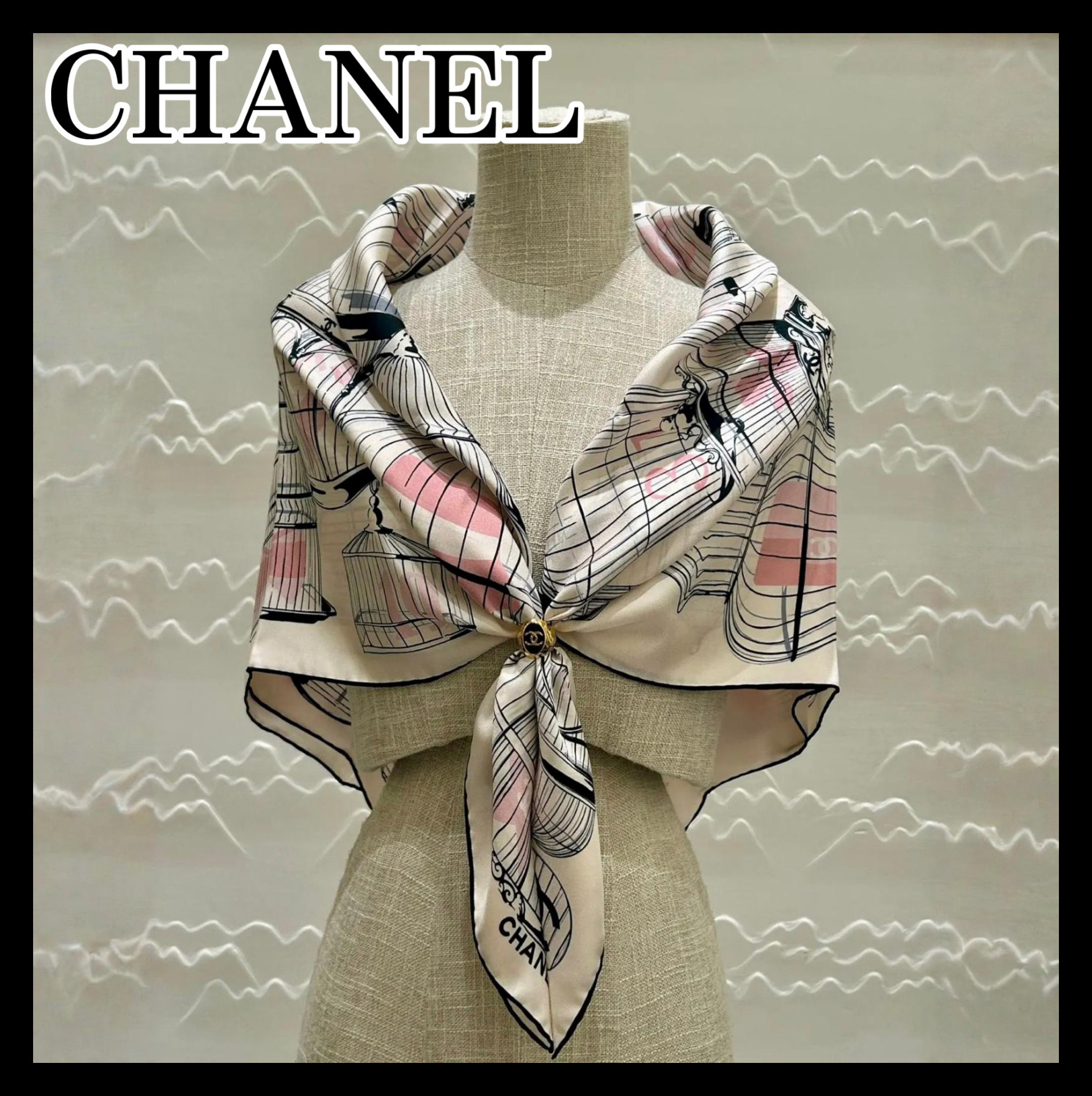《持っているだけで上品な印象に♪》25S限定★CHANEL スカーフ
