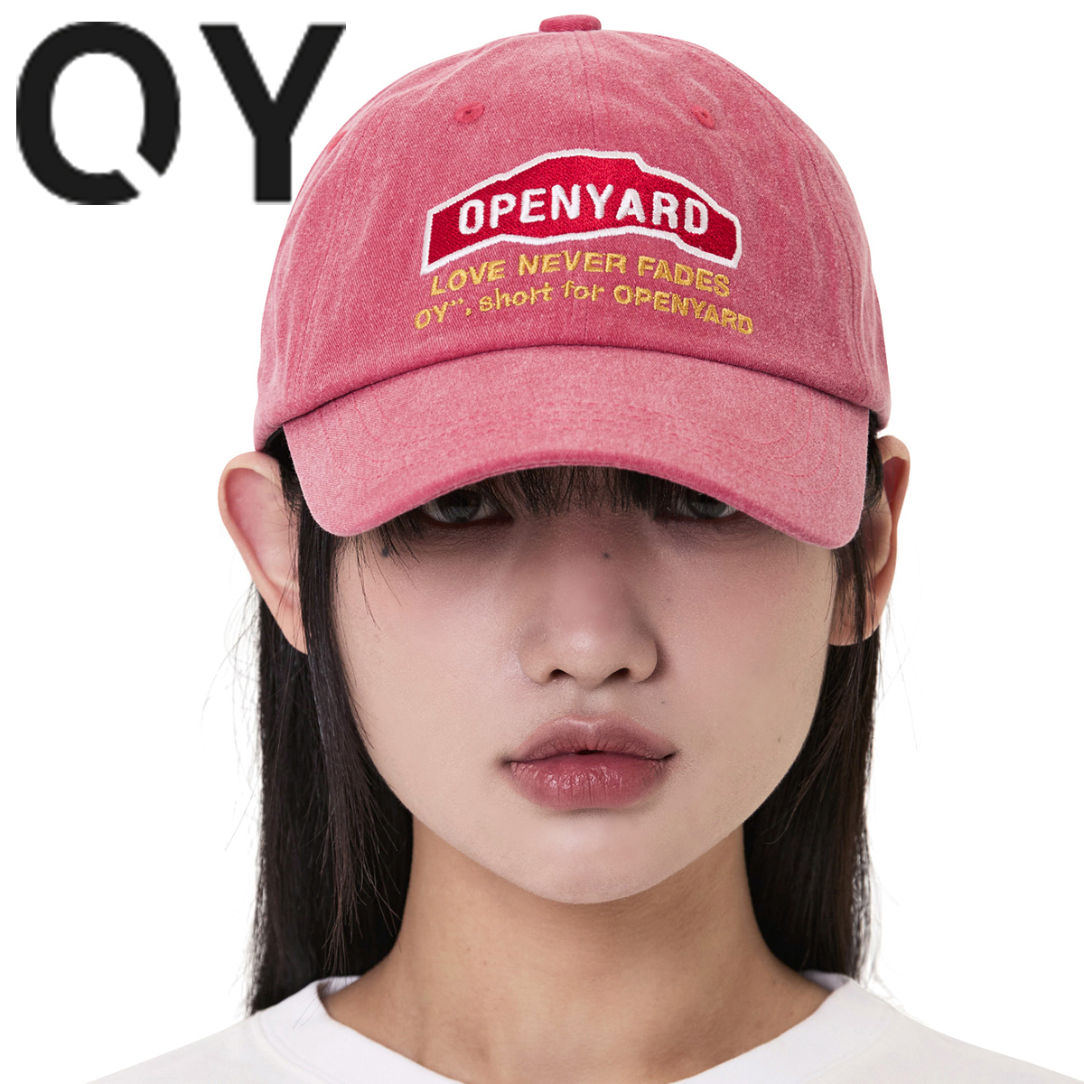 ★OY★RUGGED LOGO CAP - RED★正規品/韓国直送料込/人気