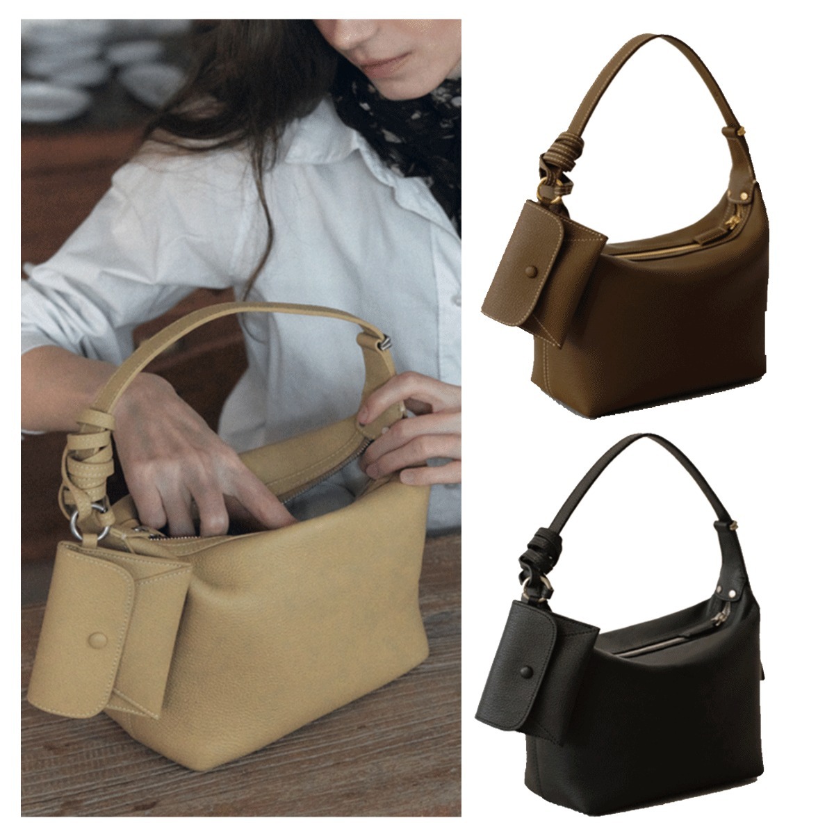 ショルダーバッグ・ポシェット DE MERIEL Veneta Volume Bag 5BNY771