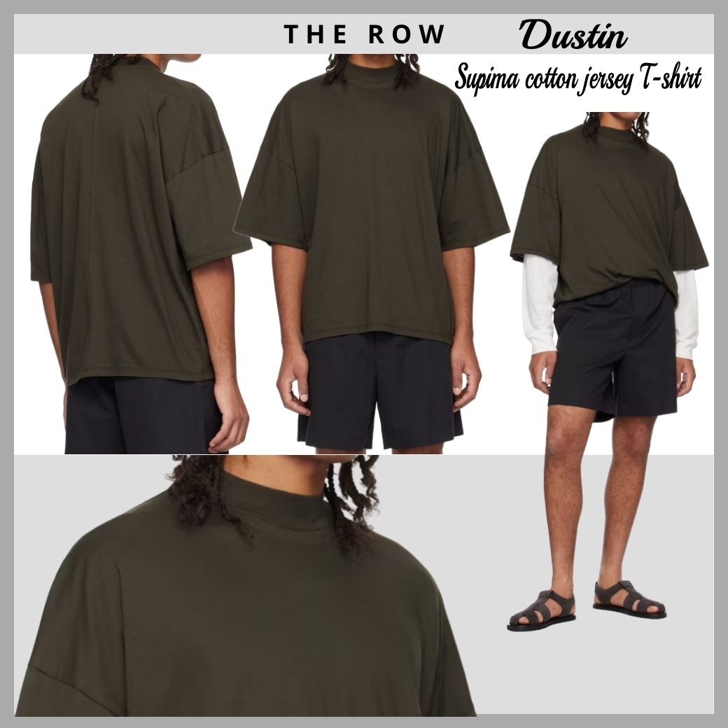 THE ROW / 'Dustin スーピ マコットン ジャージのTシャツ