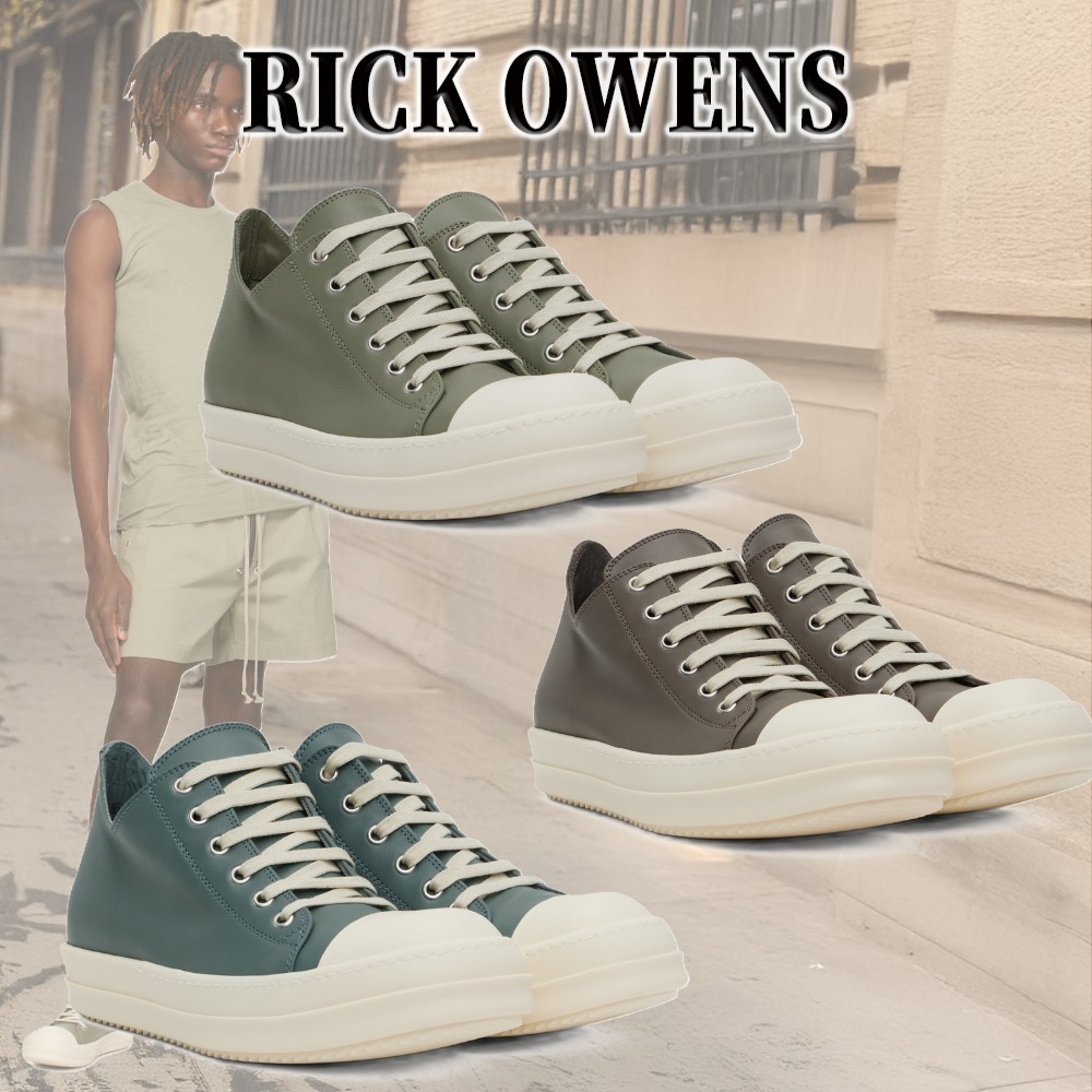 【心地よい履き心地】RICKOWENS Hollywood ローカットスニーカー