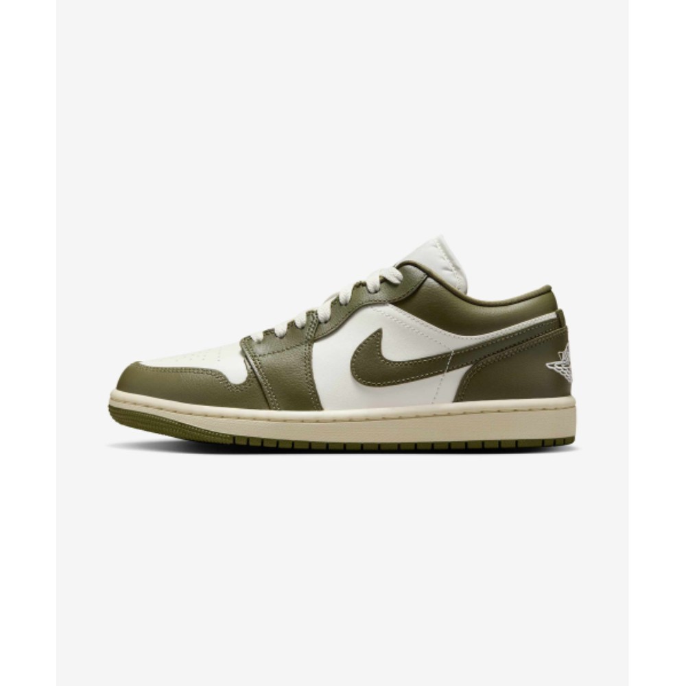 ★NIKE★ Air Jordan 1 Low W Sail Coconut Milk Medium Olive D