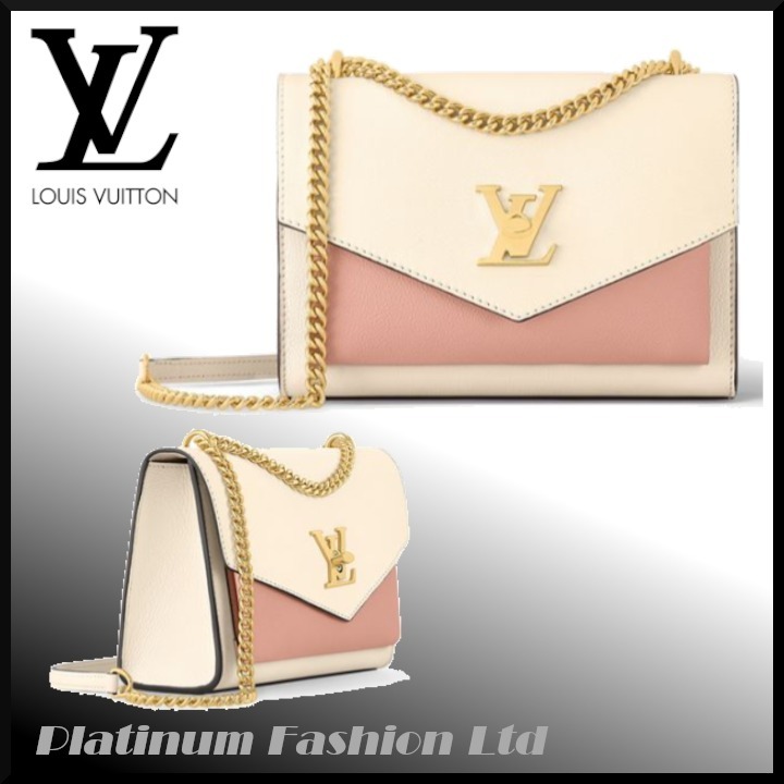 海外限定品◆関税なし【LOUIS VUITTON】My Lock Me chain bag