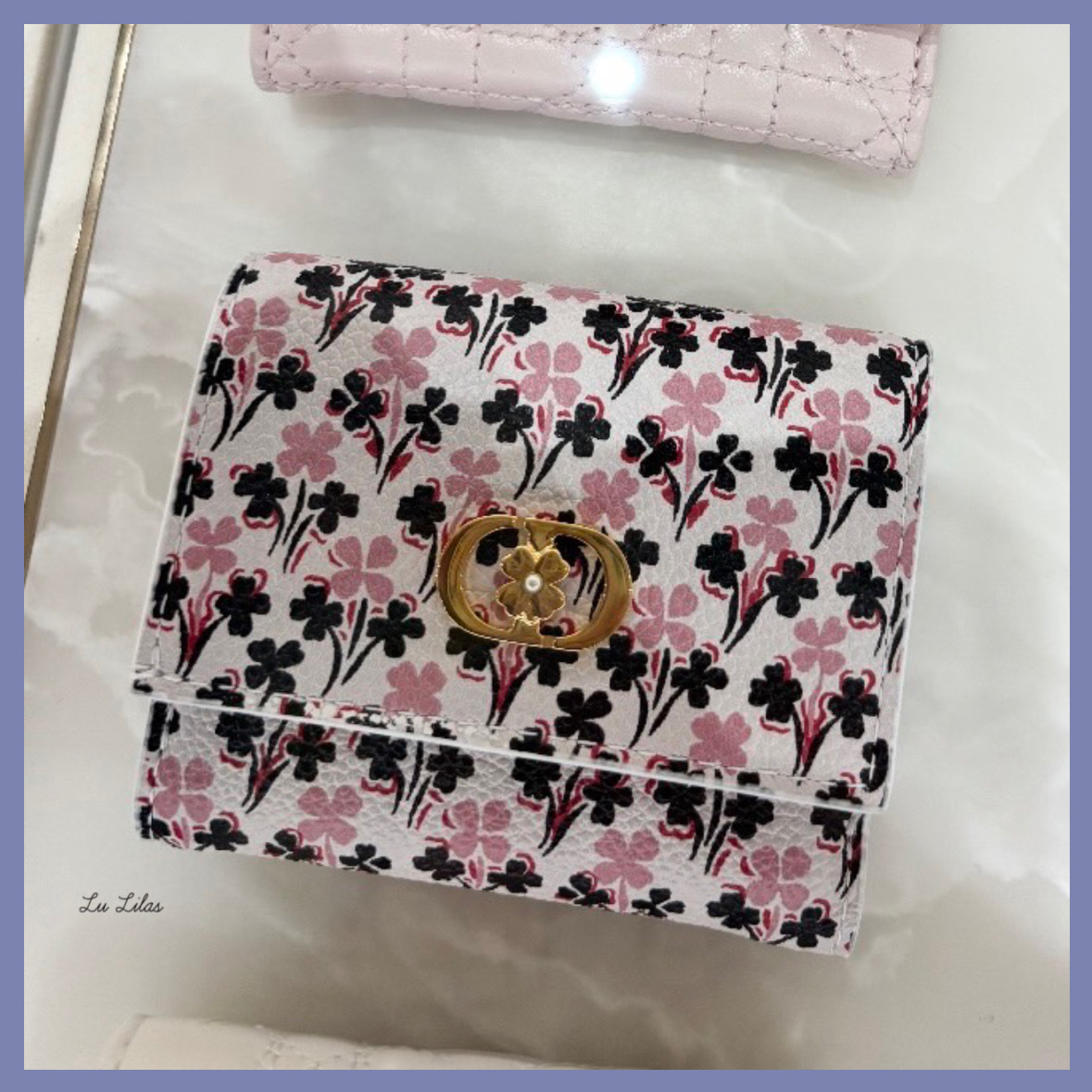 【日本限定♡三つ折り財布】DIOR Caro ジップウォレット