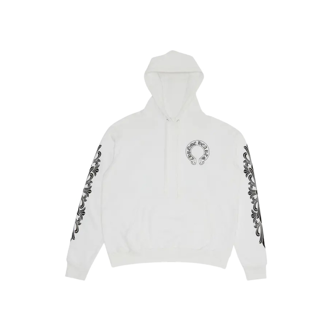 【人気/関税/送料込み】 Chrome Hearts Horseshoe Floral Hoodie