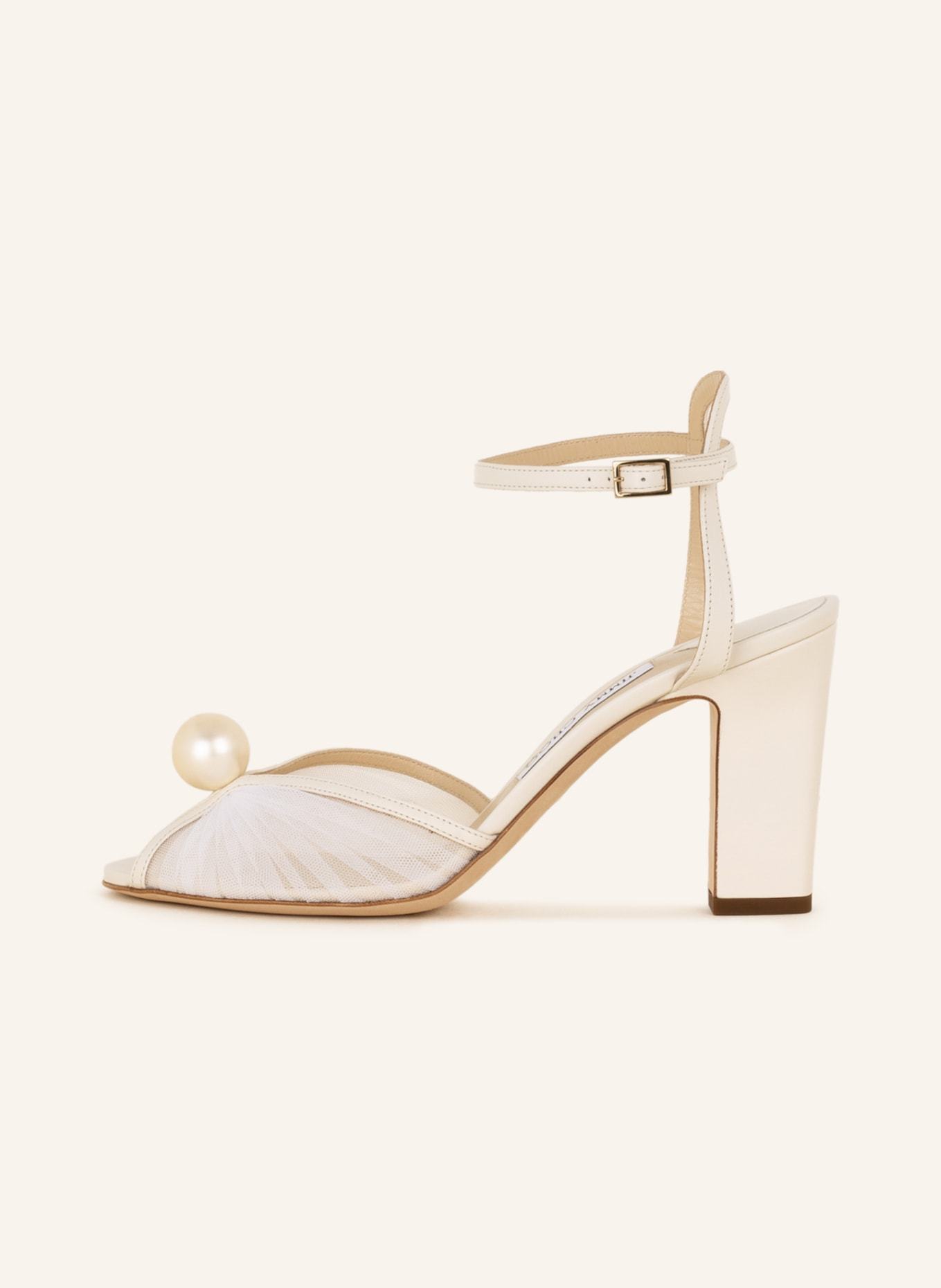 送料込/関税込■Jimmy Choo■Sacaria 85 レザーサンダル 2025年春夏新作 ☆JIMMY CHOO☆ サンダル SACARIA 85