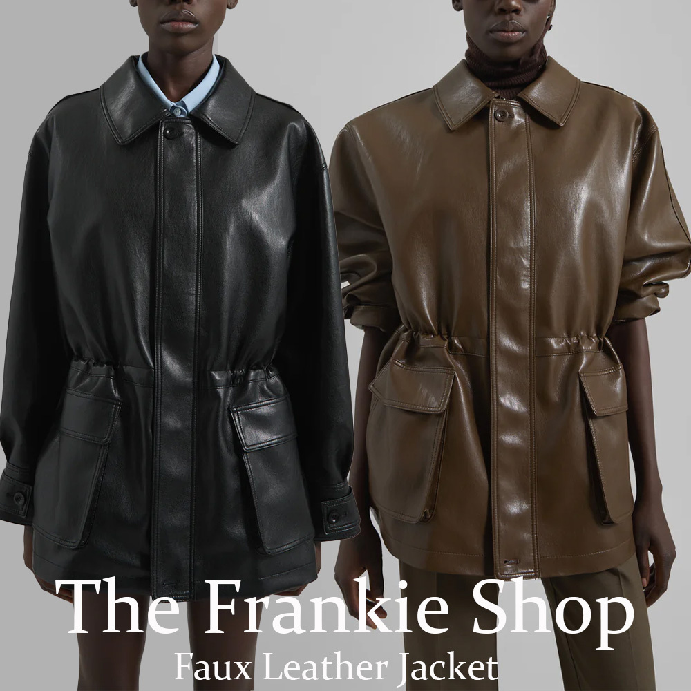 The Frankie Shop/Cassel フェイクレザー ジャケット