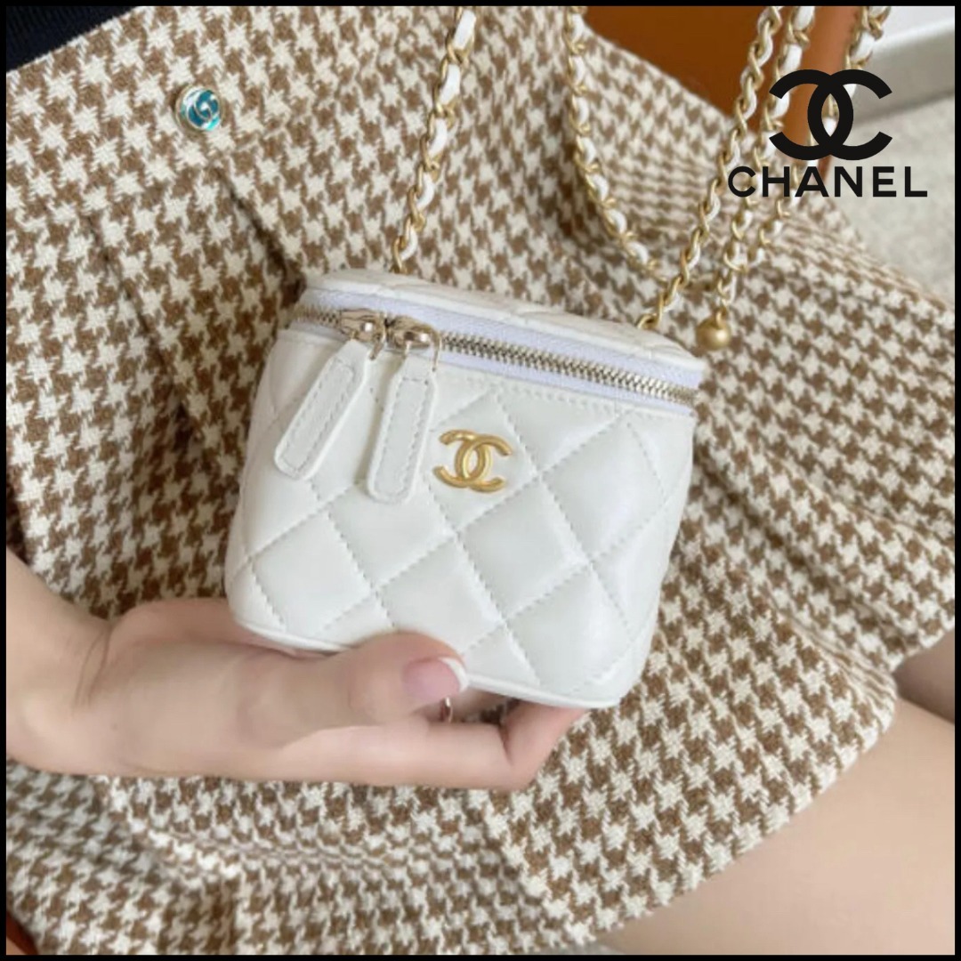【大人気】◆CHANEL◆チェーン付クラシックスモールバニティ