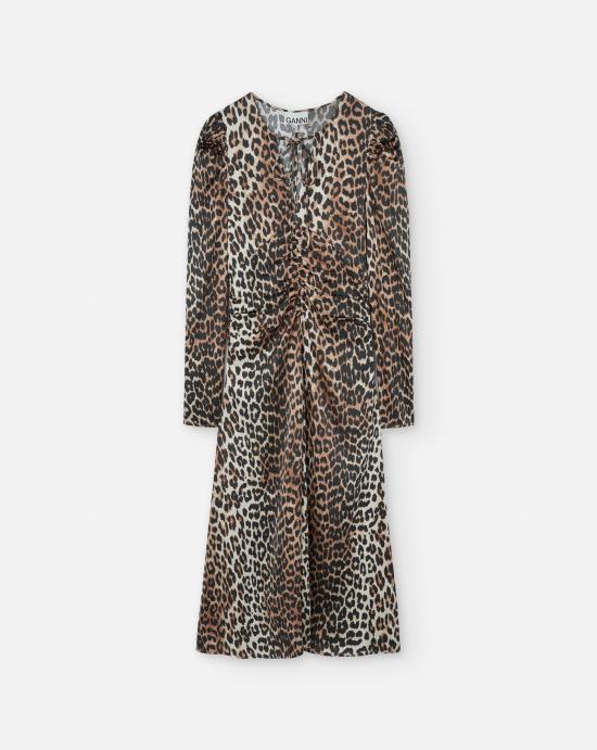 ワンピース GANNI Women Mid Skirts W0330 943 Brown