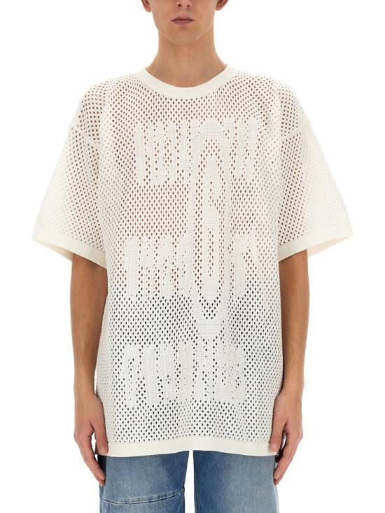 Tシャツ・カットソー MM6 MAISON MARGIELA Men T Shirts SH2HL0010 BLACK