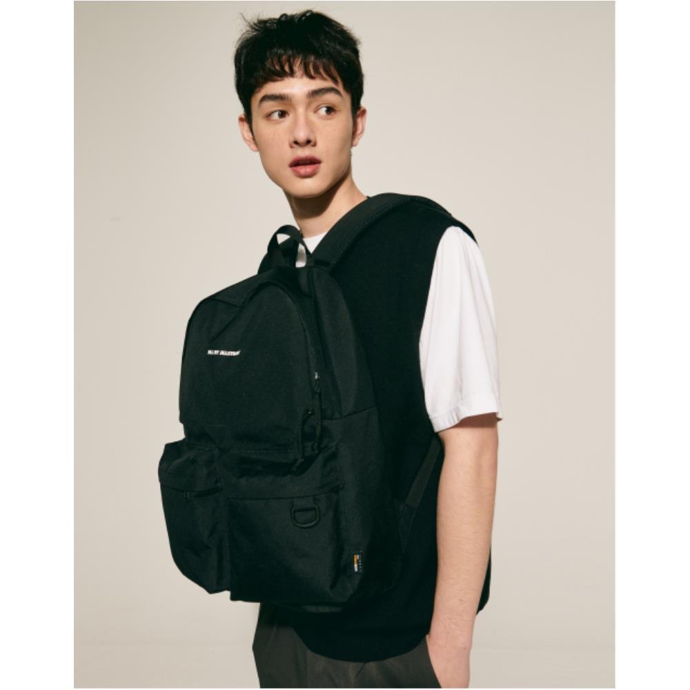 ☆JILLSTUART☆ Youth Black Cordura Nylon Two Pocket Backpack