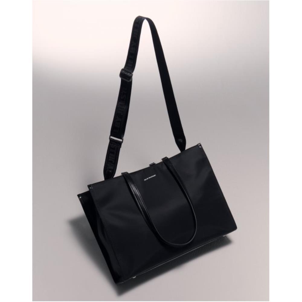☆JILLSTUART☆ Chemibag Black Recycled Nylon Large Shoulder